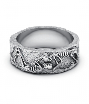 Тематическое кольцо "Любовь до гроба" (Мод. 523)